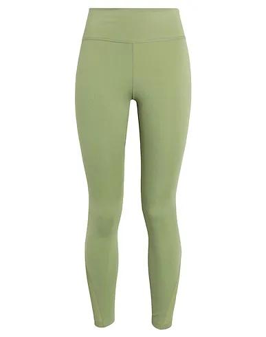 Sage green Nike One Women's Mid-Rise 7/8 Mesh-Paneled Leggings