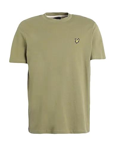 Sage green Piqué T-shirt