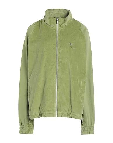 Sage green Sweatshirt Nike Air Women's Corduroy Fleece Full-Zip Jacket