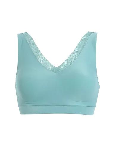 Sage green Synthetic fabric Bra