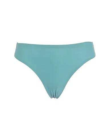 Sage green Synthetic fabric Thongs