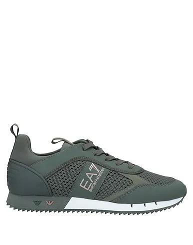 Sage green Techno fabric Sneakers