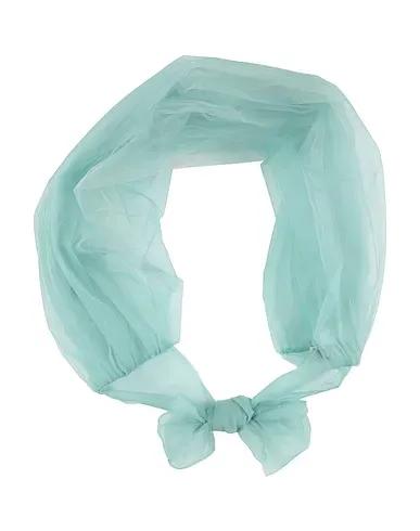 Sage green Tulle Scarves and foulards