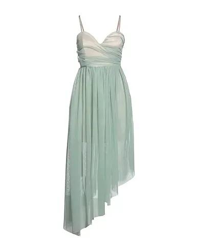 Sage green Tulle Short dress