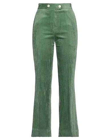 Sage green Velvet Casual pants