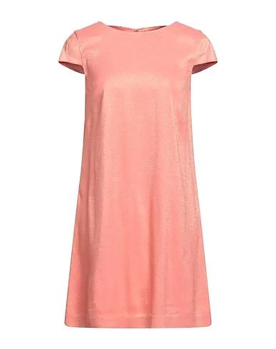 Salmon pink Cady Short dress