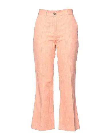 Salmon pink Canvas Casual pants