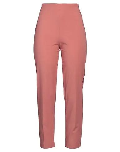 Salmon pink Cool wool Casual pants