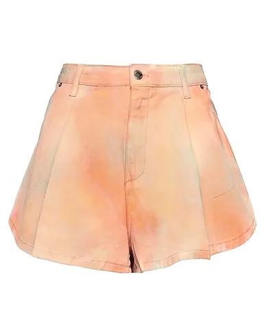Salmon pink Denim Denim shorts