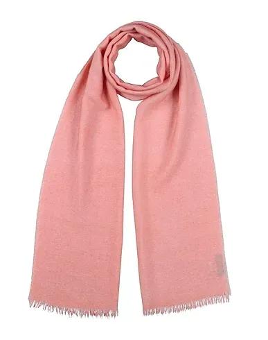 Salmon pink Flannel Scarves and foulards
