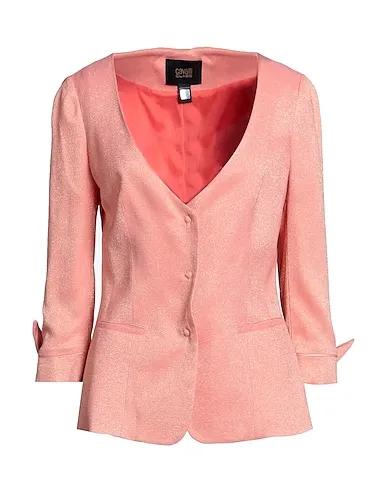 Salmon pink Jersey Blazer