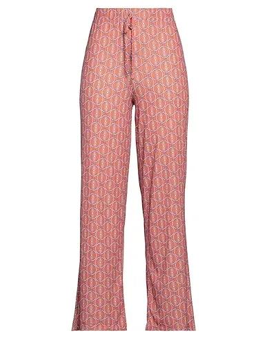 Salmon pink Jersey Casual pants