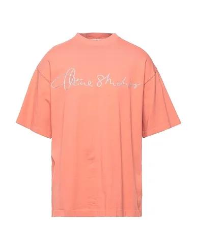 Salmon pink Jersey Oversize-T-Shirt