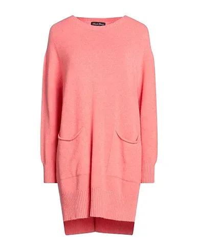 Salmon pink Knitted Sweater