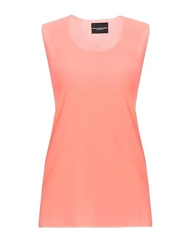 Salmon pink Knitted Tank top