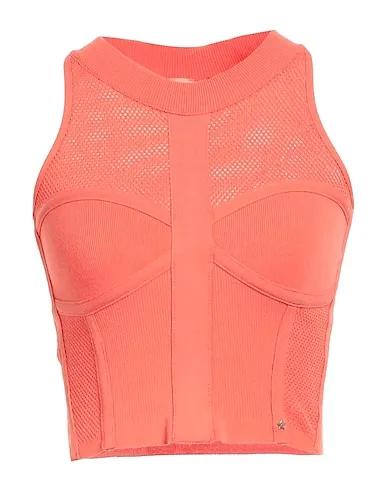 Salmon pink Knitted Top