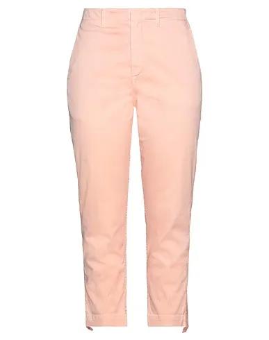 Salmon pink Lace Casual pants