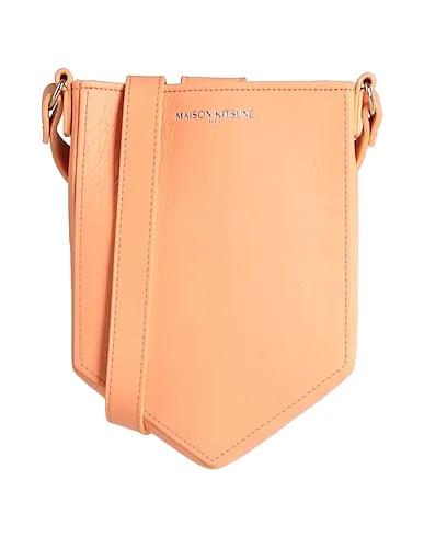 Salmon pink Leather Cross-body bags