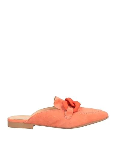 Salmon pink Mules and clogs