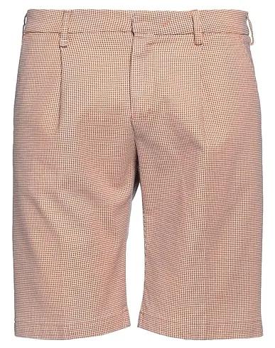 Salmon pink Plain weave Shorts & Bermuda
