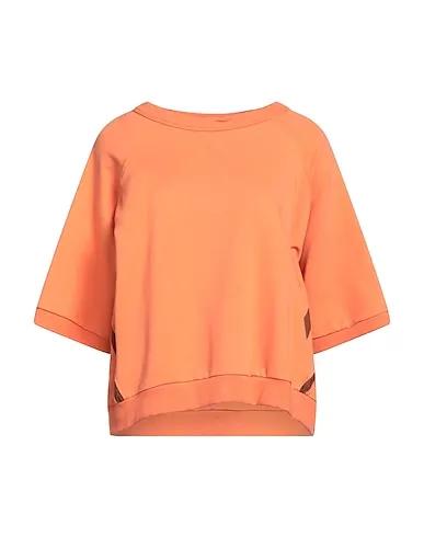 Salmon pink Plain weave Sweatshirt