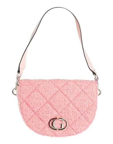 Salmon pink Tweed Handbag