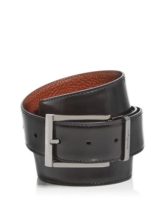 Salvatore Men's Leather Reversible Belt 