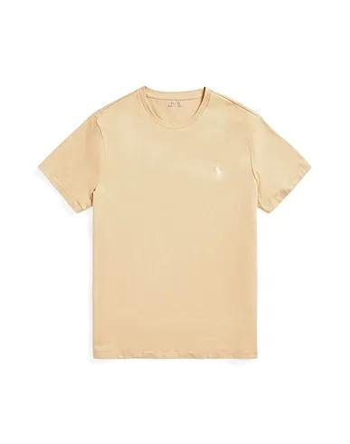 Sand Basic T-shirt CUSTOM SLIM FIT JERSEY CREWNECK T-SHIRT