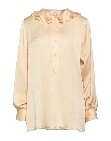 Sand Crêpe Solid color shirts & blouses