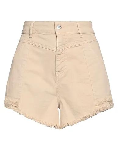Sand Gabardine Denim shorts