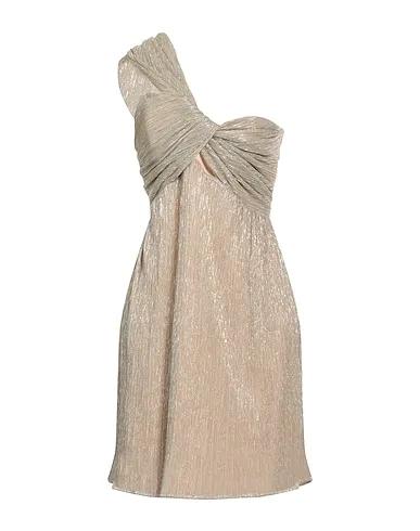 Sand Jersey Midi dress