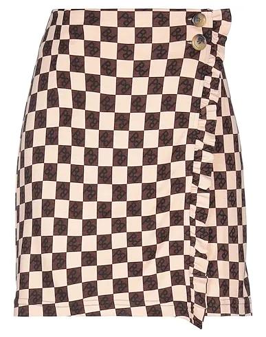 Sand Jersey Mini skirt