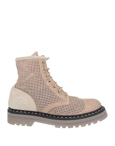 Sand Knitted Ankle boot