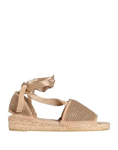 Sand Knitted Espadrilles