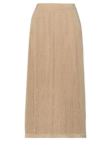 Sand Knitted Maxi Skirts