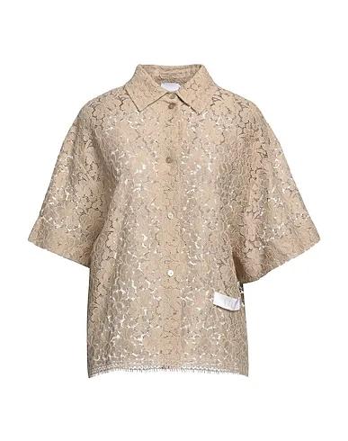 Sand Lace Lace shirts & blouses