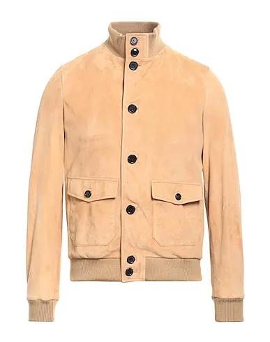 Sand Leather Bomber