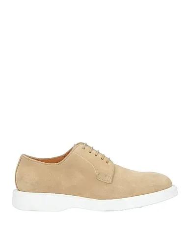 Sand Leather Laced shoes