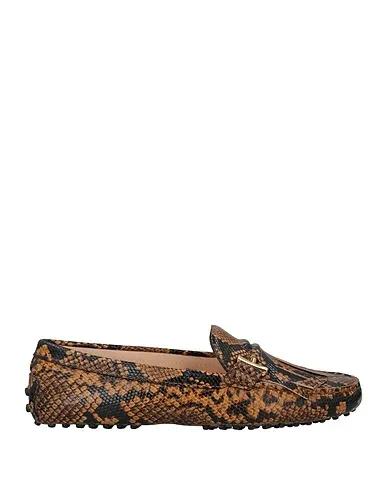 Sand Leather Loafers
