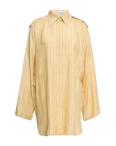 Sand Satin Striped shirt