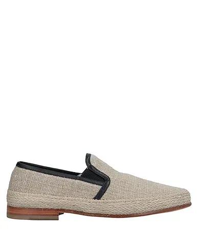 Sand Tweed Loafers