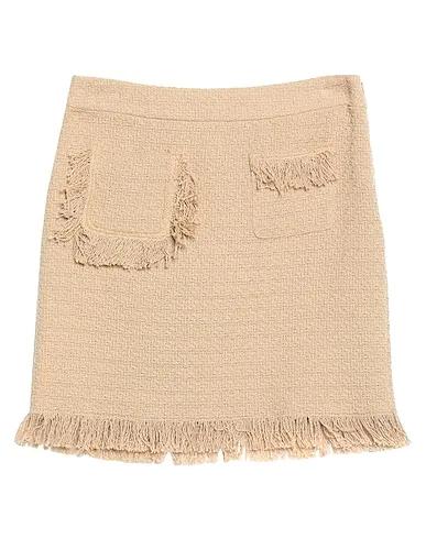 Sand Tweed Mini skirt
