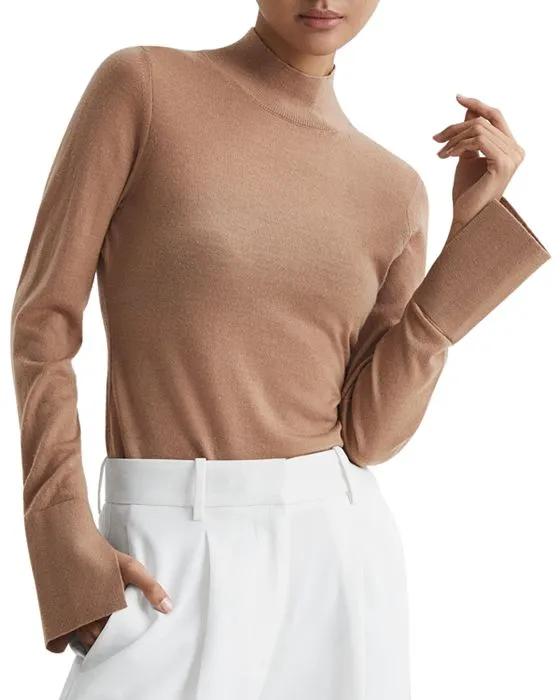 Sasha Split Sleeve Wool Sweater
