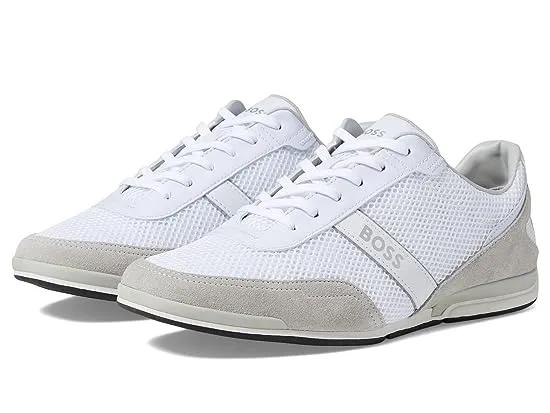 Saturn Low Profile Suede Trimmed Sneakers