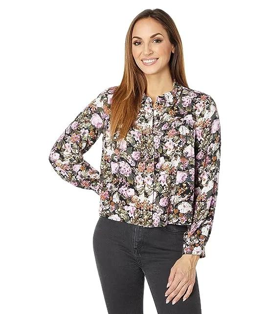 Savi Sustainable Long Sleeve Button-Up Top