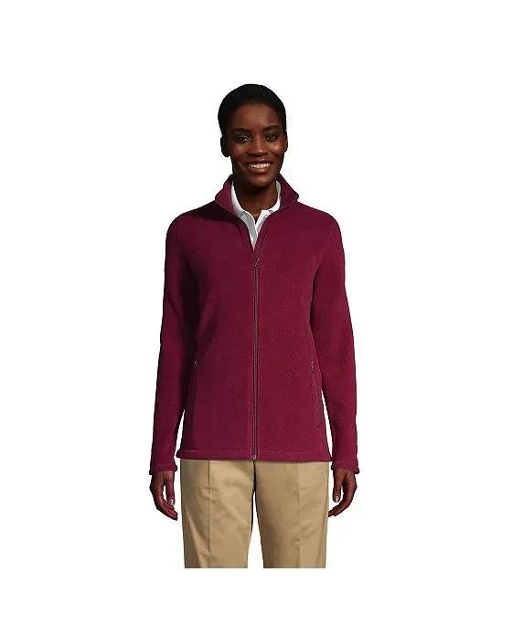 School Uniform Women's Full-Zip Mid-Weight Fleece Jacket