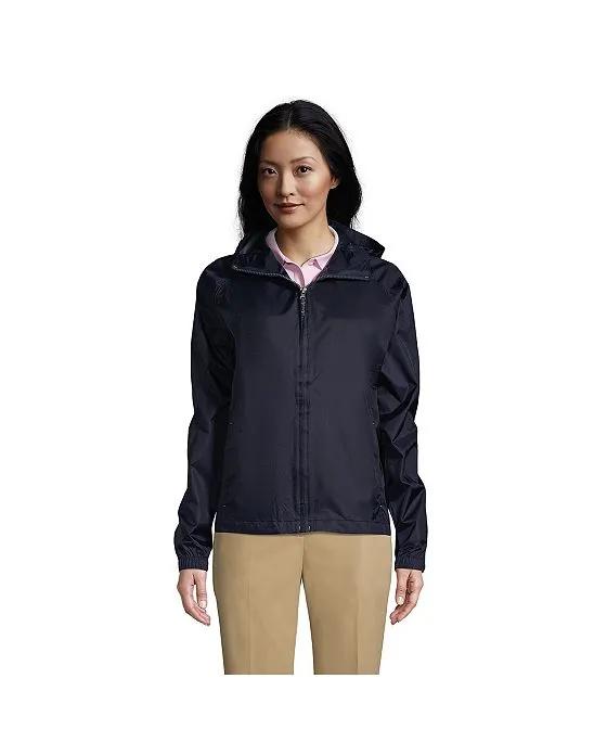 School Uniform Women's Packable Rain Jacket