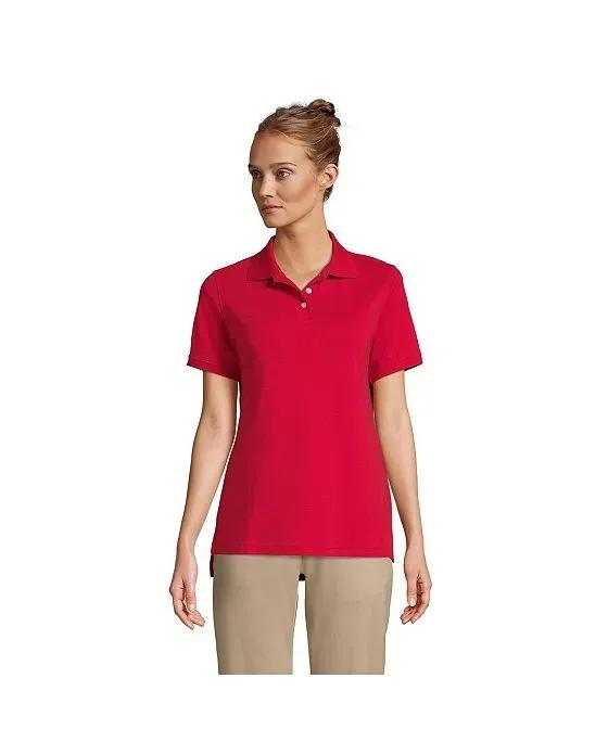 School Uniform Women's Short Sleeve Interlock Polo Shirt