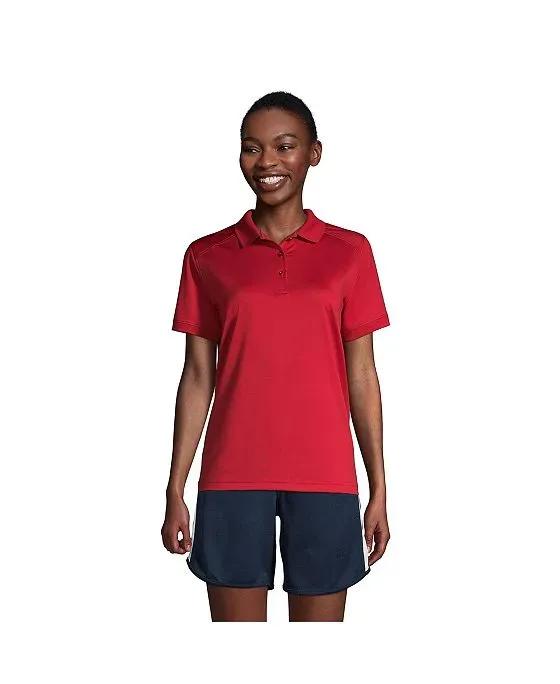 School Uniform Women's Short Sleeve Rapid Dry Polo Shirt