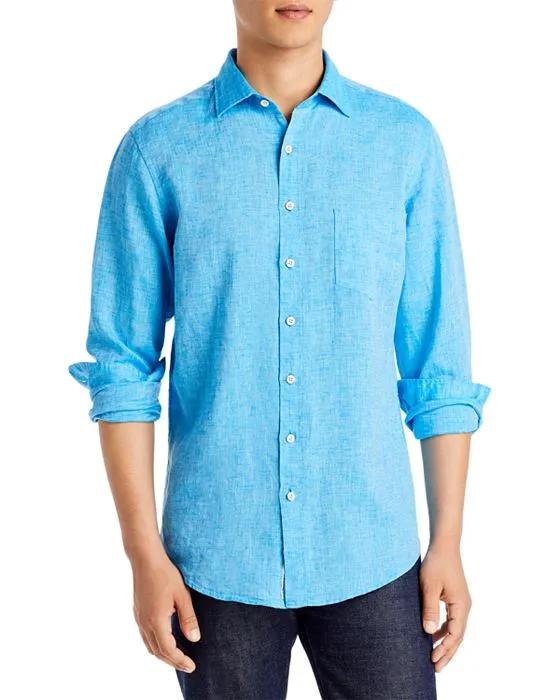 Seaford Linen Button-Up Shirt